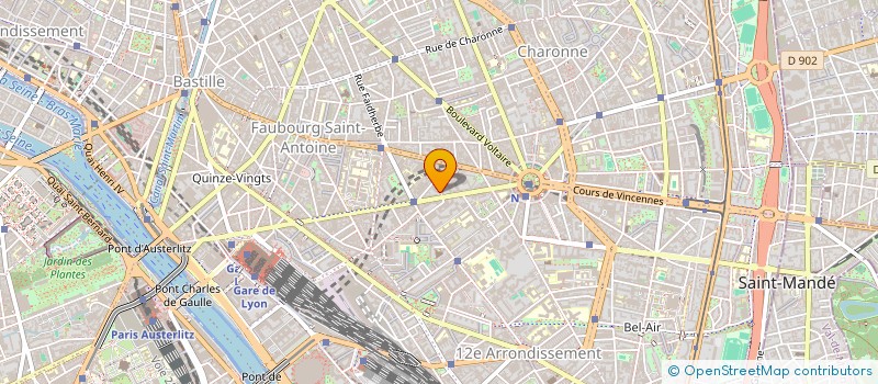 localisation de l'entreprise MADAME CAROLINE BINTZ  PARIS