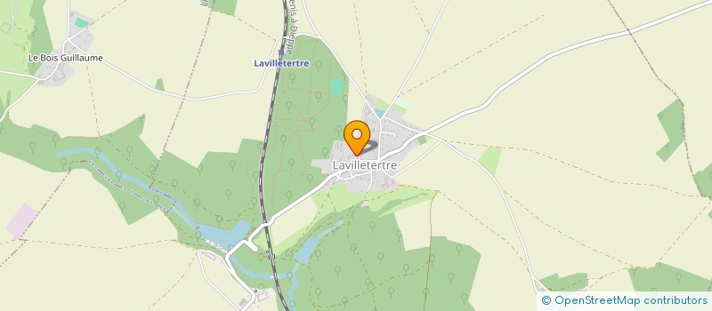 localisation de l'entreprise MADAME CAROLINE BLANC  LAVILLETERTRE