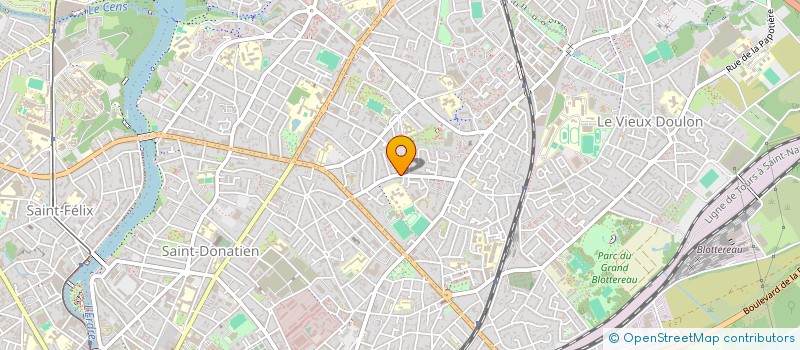 localisation de l'entreprise MADAME CAROLINE BLANCHARD à NANTES