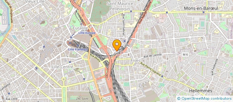 localisation de l'entreprise MADAME CAROLINE BOCQUET  LILLE