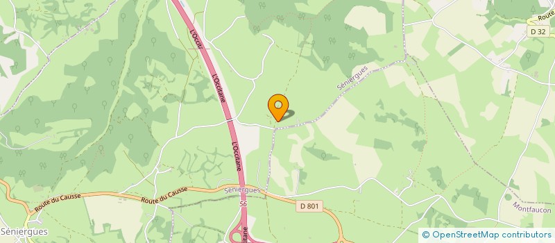 localisation de l'entreprise MADAME CAROLINE BOIN  SENIERGUES