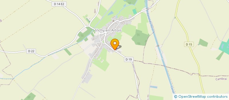 localisation de l'entreprise MADAME CAROLINE BOISLEUX  INCHY-EN-ARTOIS