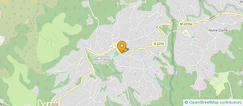 localisation de l'entreprise MADAME CAROLINE BONHOMME à TOURRETTES-SUR-LOUP