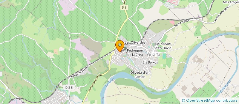 localisation de l'entreprise MADAME CAROLINE BONO  ORTAFFA