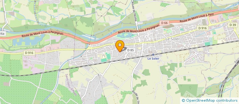 localisation de l'entreprise MADAME CAROLINE BORDERON  LE SOLER