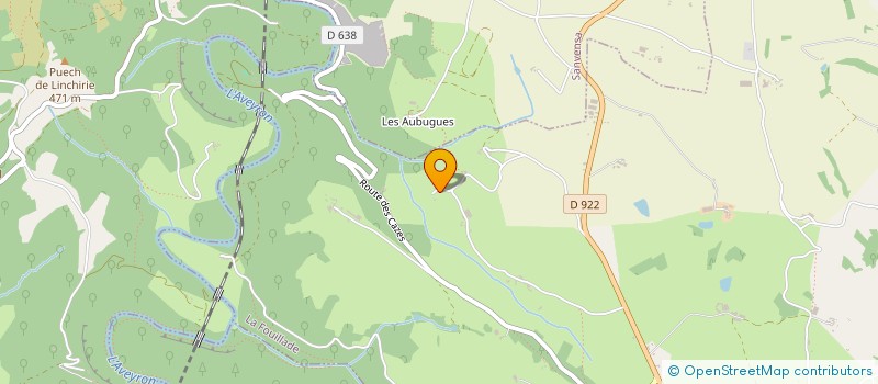 localisation de l'entreprise MADAME CAROLINE BOSC à SAINT-ANDRE-DE-NAJAC