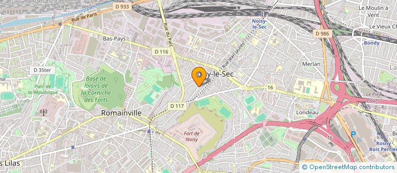 localisation de l'entreprise MADAME CAROLINE BOTHOREL à NOISY-LE-SEC