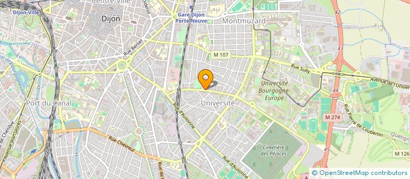 localisation de l'entreprise MADAME CAROLINE BOUCHAIB  DIJON