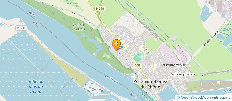 localisation de l'entreprise MADAME CAROLINE BOUDOUX à PORT-SAINT-LOUIS