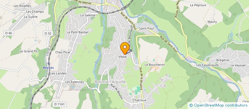 localisation de l'entreprise MADAME CAROLINE BOUNY à BOSMIE-L'AIGUILLE
