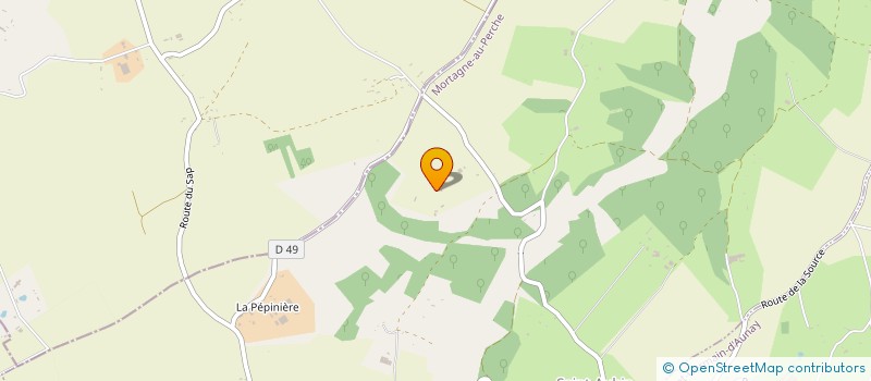 localisation de l'entreprise MADAME CAROLINE BOUQUET à LA FERTE-EN-OUCHE