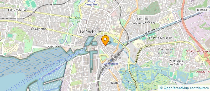 localisation de l'entreprise MADAME CAROLINE BOUQUET  LA ROCHELLE