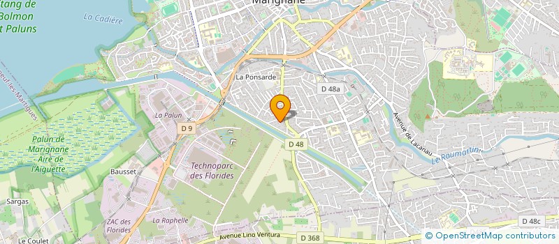 localisation de l'entreprise MADAME CAROLINE BOURDIAU  AIX-EN-PROVENCE