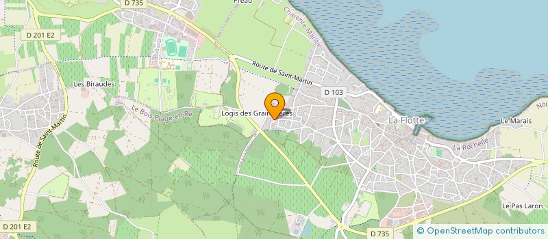 localisation de l'entreprise MADAME CAROLINE BOURGEOIS  LA FLOTTE