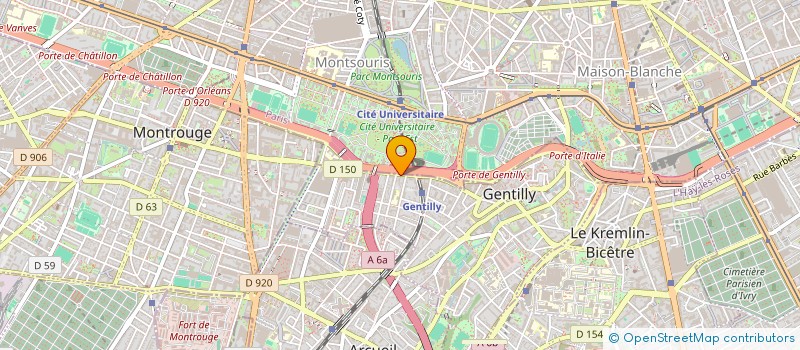 localisation de l'entreprise MADAME CAROLINE BOUST  GENTILLY