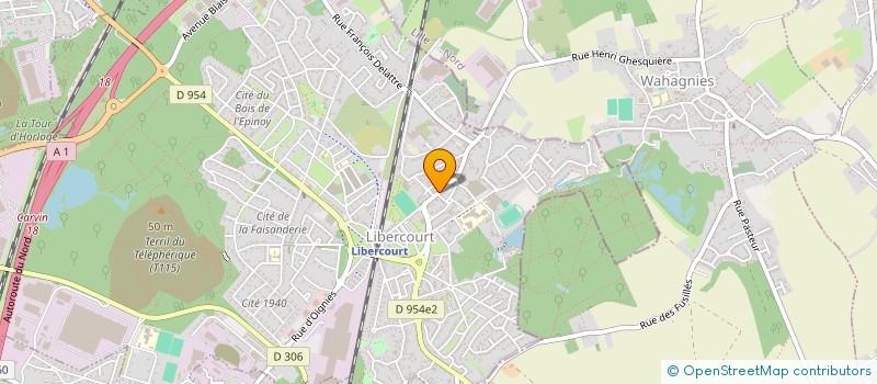 localisation de l'entreprise MADAME CAROLINE BOUTON  PHALEMPIN