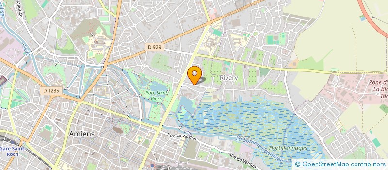 localisation de l'entreprise MADAME CAROLINE BOUZID  AMIENS