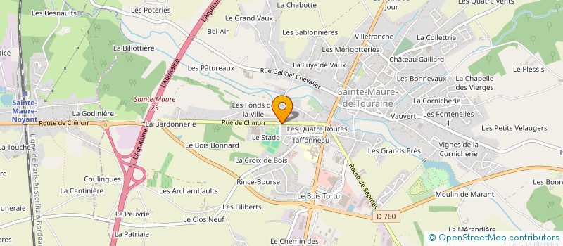 localisation de l'entreprise MADAME CAROLINE BRAY à SAINT-EPAIN