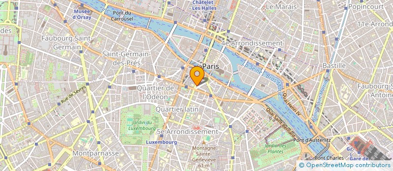 localisation de l'entreprise MADAME CAROLINE BRUN  PARIS