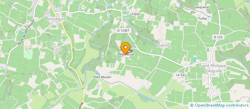 localisation de l'entreprise MADAME CAROLINE BUHOT  SAINT-PHILIPPE-D'AIGUILLE