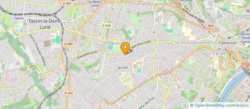 localisation de l'entreprise MADAME CAROLINE BUIZZA à LYON
