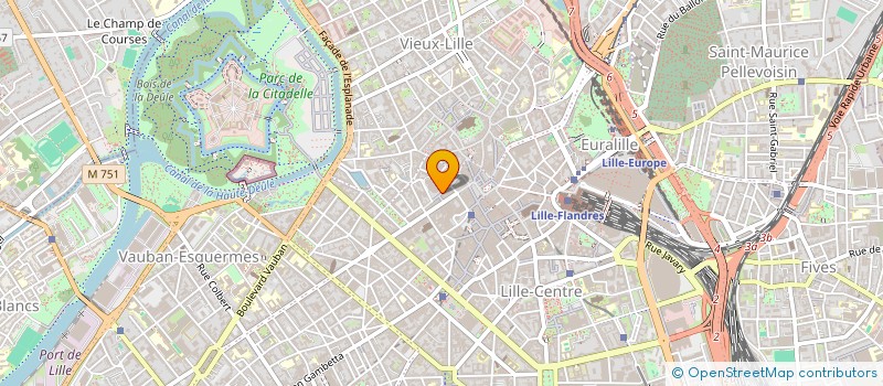 localisation de l'entreprise MADAME CAROLINE BUTRUILLE  LILLE