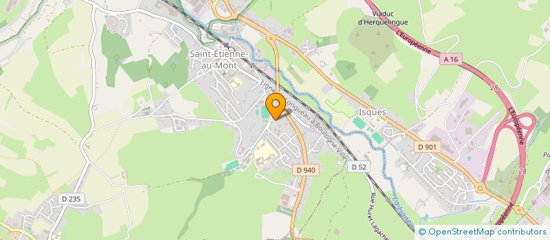 localisation de l'entreprise MADAME CAROLINE CADART  SAINT-ETIENNE-AU-MONT