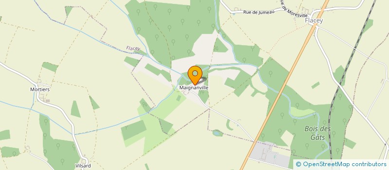 localisation de l'entreprise MADAME CAROLINE CAILLARD D AILLIERES à FLACEY