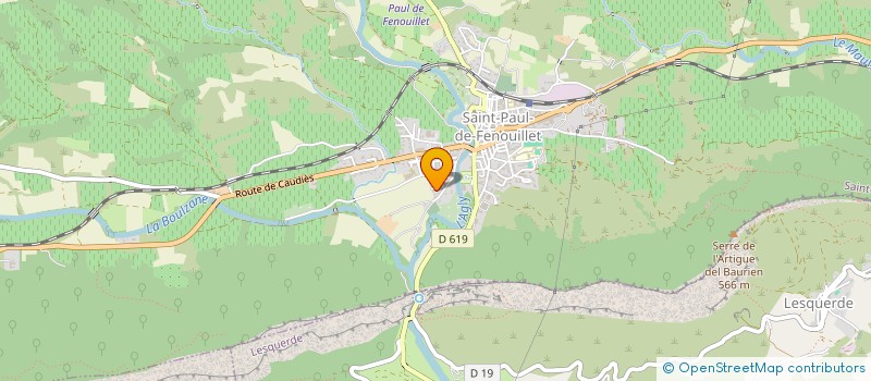 localisation de l'entreprise MADAME CAROLINE CALVI  ANSIGNAN