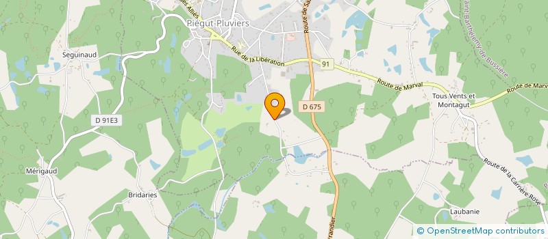 localisation de l'entreprise MADAME CAROLINE CAMBRA  PIEGUT-PLUVIERS