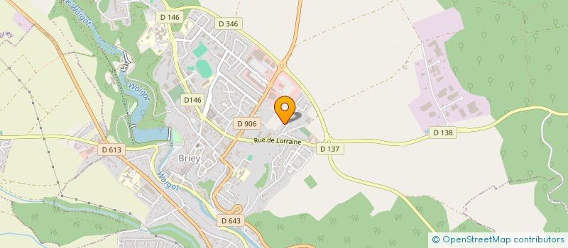 localisation de l'entreprise MADAME CAROLINE CAMILLINI  VAL DE BRIEY