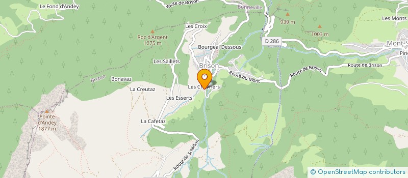 localisation de l'entreprise MADAME CAROLINE CAMILLO  BRIZON