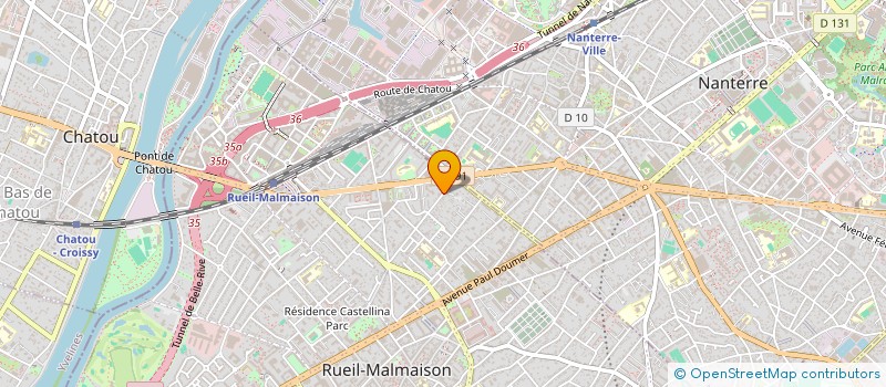 localisation de l'entreprise MADAME CAROLINE CAMMAS à RUEIL-MALMAISON