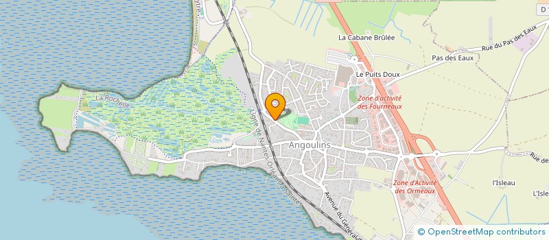 localisation de l'entreprise MADAME CAROLINE CAMPESATO  ANGOULINS