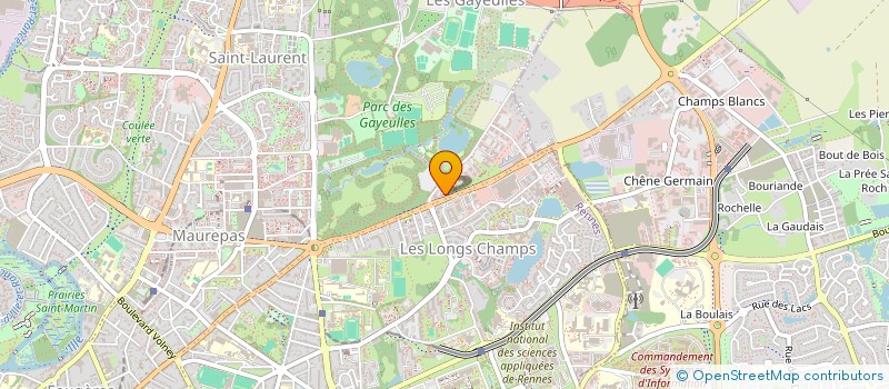 localisation de l'entreprise MADAME CAROLINE CANARD  RENNES