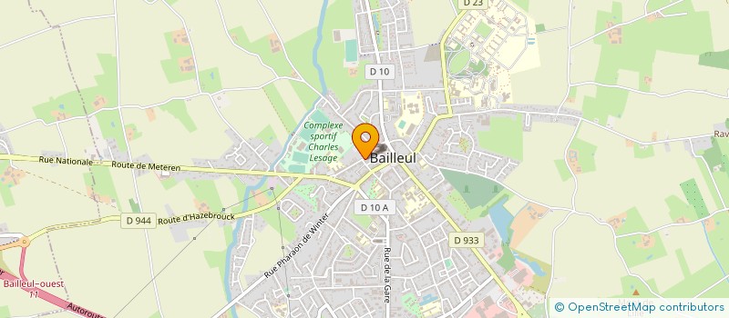 localisation de l'entreprise MADAME CAROLINE CANNESSON à BAILLEUL