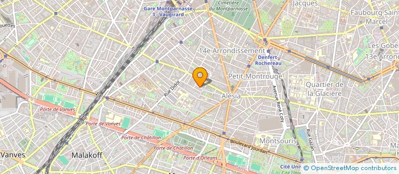 localisation de l'entreprise MADAME CAROLINE CANOVA  PARIS