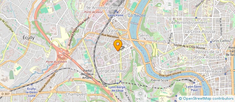 localisation de l'entreprise MADAME CAROLINE CAPELLE à LYON