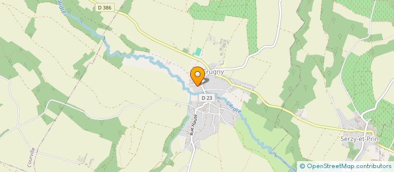 localisation de l'entreprise MADAME CAROLINE CAPOEN  CRUGNY