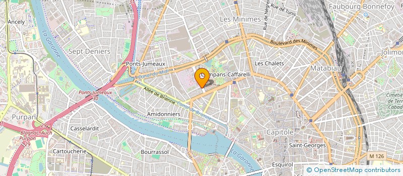 localisation de l'entreprise MADAME CAROLINE CARCONE à TOULOUSE