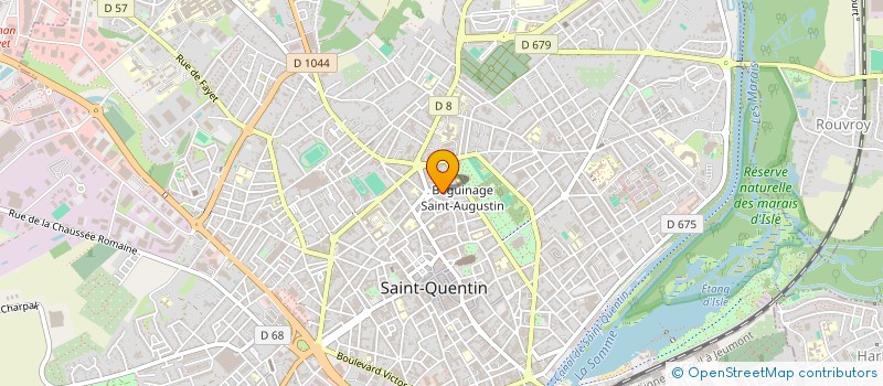 localisation de l'entreprise MADAME CAROLINE CARDOT à SAINT-QUENTIN