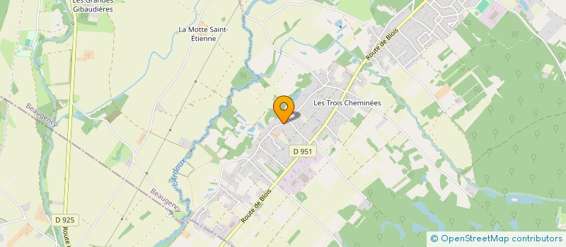 localisation de l'entreprise MADAME CAROLINE CARGNONI à LAILLY-EN-VAL