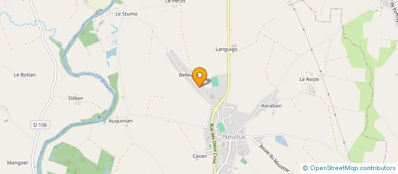 localisation de l'entreprise MADAME CAROLINE CARLO  MALGUENAC