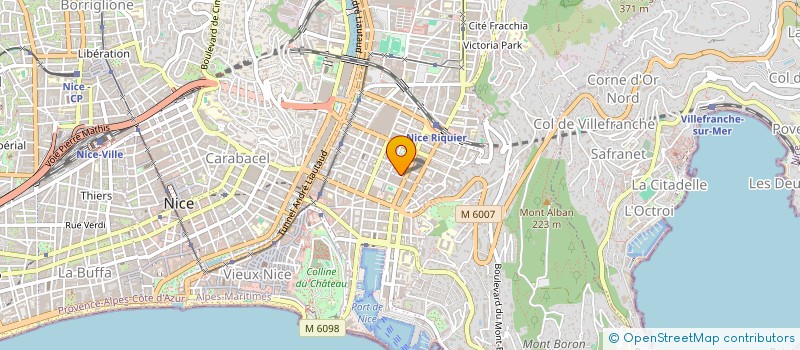 localisation de l'entreprise MADAME CAROLINE CAROLINE CHATAIN à NICE