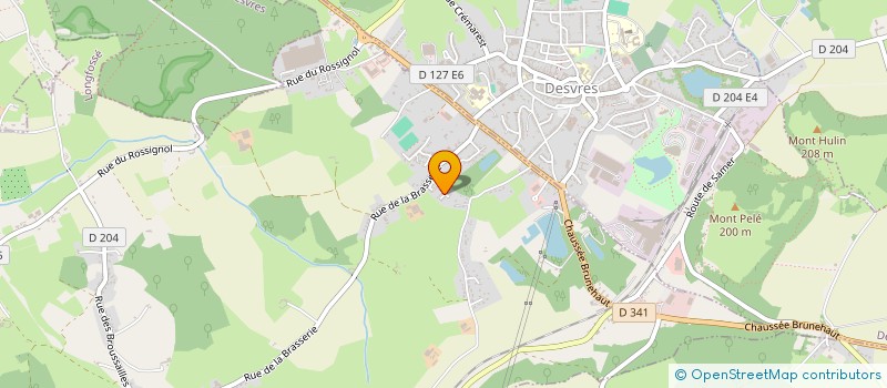 localisation de l'entreprise MADAME CAROLINE CARON  LONGFOSSE