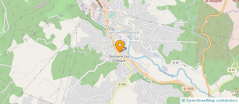 localisation de l'entreprise MADAME CAROLINE CASINI à TRANS-EN-PROVENCE