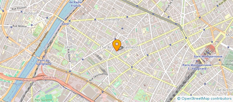 localisation de l'entreprise MADAME CAROLINE CASTAING  PARIS