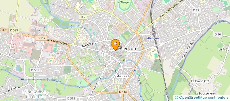localisation de l'entreprise MADAME CAROLINE CAUCHOIS à ALENCON