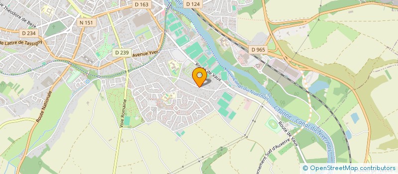 localisation de l'entreprise MADAME CAROLINE-CECILE SCHOENDOERFFER à AUXERRE