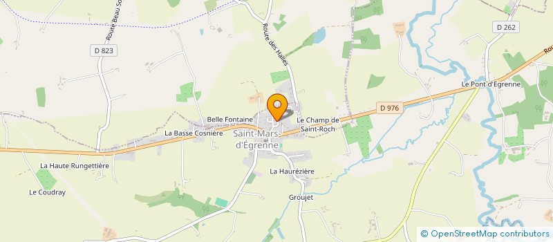 localisation de l'entreprise MADAME CAROLINE CERISIER à SAINT-FRAIMBAULT